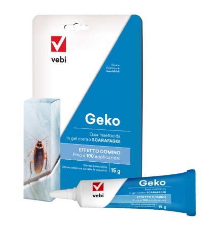 ESCA INSETTICIDA PER SCARAFAGGI gr. 15 - Geko tubetto