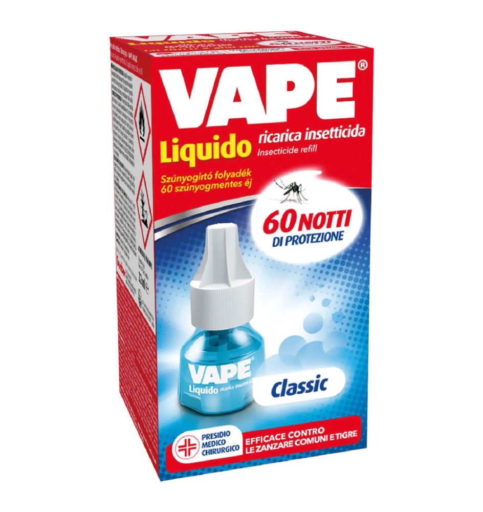 ANTIZANZARE LIQUIDO RICARICA 60 notti - Geranio/Menta