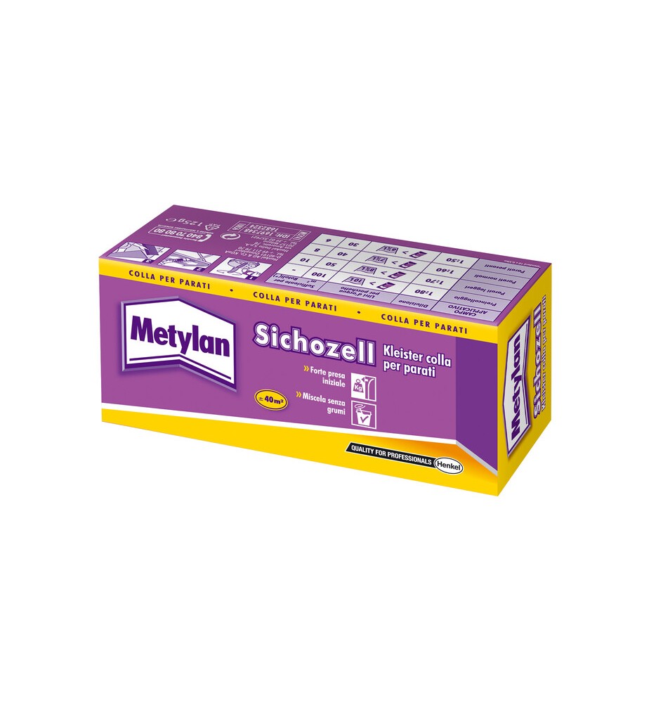 METYLAN SICHOZELL GIALLA ADESIVO PARATI 125 G