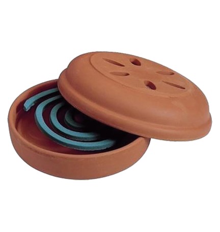 COCCIO CON SPIRALI INSETTICIDE Vulcano - 1 coccio + 10 spirali