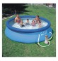PISCINA GONFIABILE 'EASY SET' cm 244 x 61 lt 1942-pompa 1250 lt/h