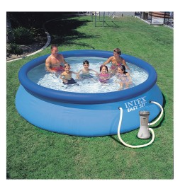 PISCINA GONFIABILE 'EASY SET' cm 305 x 76 lt 3853-pompa 1250 lt/h