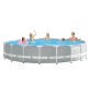 PISCINA CON TELAIO 'LINEA PRISM FRAME' cm 427 x 107 - capacità 12706 lt
