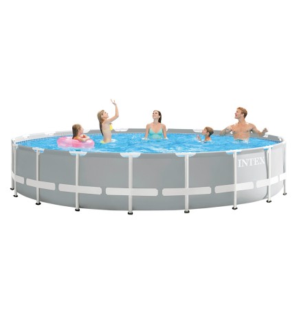 PISCINA CON TELAIO 'LINEA PRISM FRAME' cm 610 x 132 - capacità 32695 lt