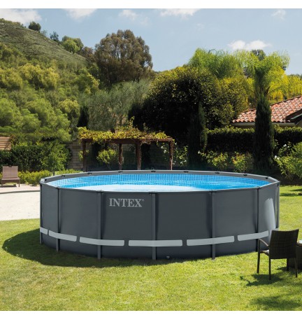 PISCINA CON TELAIO 'LINEA ULTRA FRAME XTR' cm 549 x 132 - lt.26423