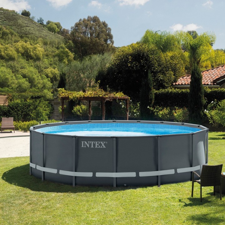 PISCINA CON TELAIO 'LINEA ULTRA FRAME XTR' cm 549 x 132 - lt.26423