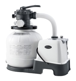 POMPA DI FILTRAGGIO A SABBIA CON CLORINATORE PER PISCINE art. 26676
