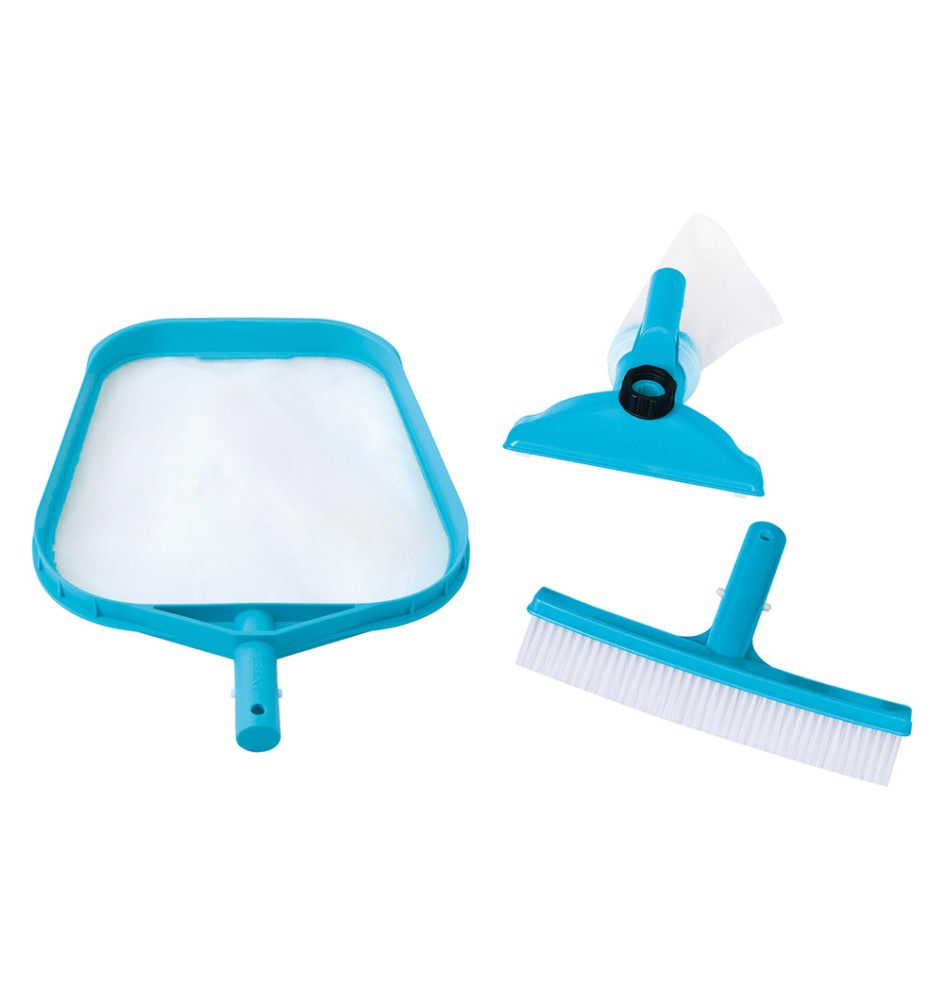 KIT PULIZIA PISCINA 'DELUXE' 3 pezzi