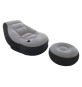 POLTRONCINA AIRBED 'LOUNGE' CON POUFF cm 99 x 130 x 76