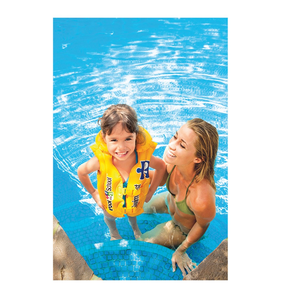 GIUBBOTTO GONFIABILE 'SCUOLA DI NUOTO' art. 58660