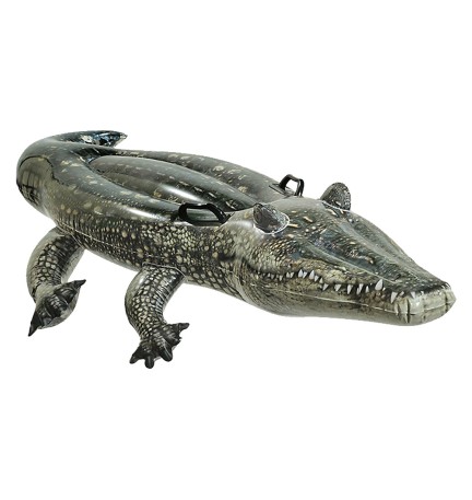 CAVALCABILE GONFIABILE 'ALLIGATORE' cm 173 x 107