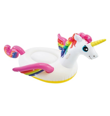 CAVALCABILE GONFIABILE 'UNICORNO' cm. 201 x 140 x 97