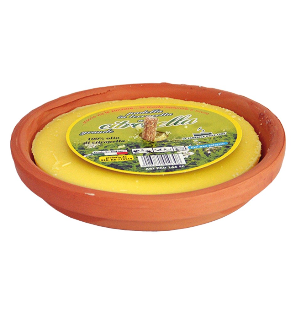 CANDELA ALLA CITRONELLA cm 16,5