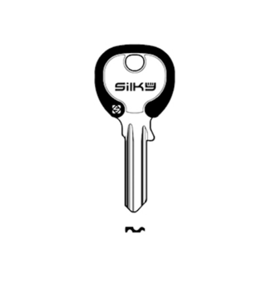 SILCA OC074DZ CHIAVE PROFILO SILKY OTTONE