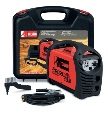 SALDATRICE INVERTER FORCE 165+KIT+VAL.PLAST.