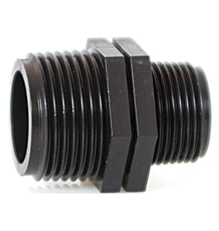 NIPPLO RIDOTTO IN POLIPROPILENE PN10 1 x 1/2