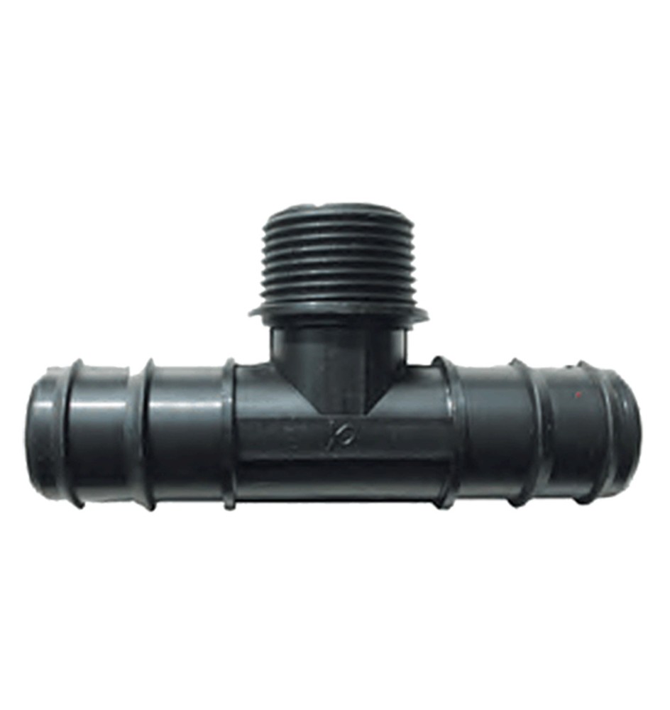 TEE A 90° CON FILETTO MASCHIO ø 32 x 1 x 32