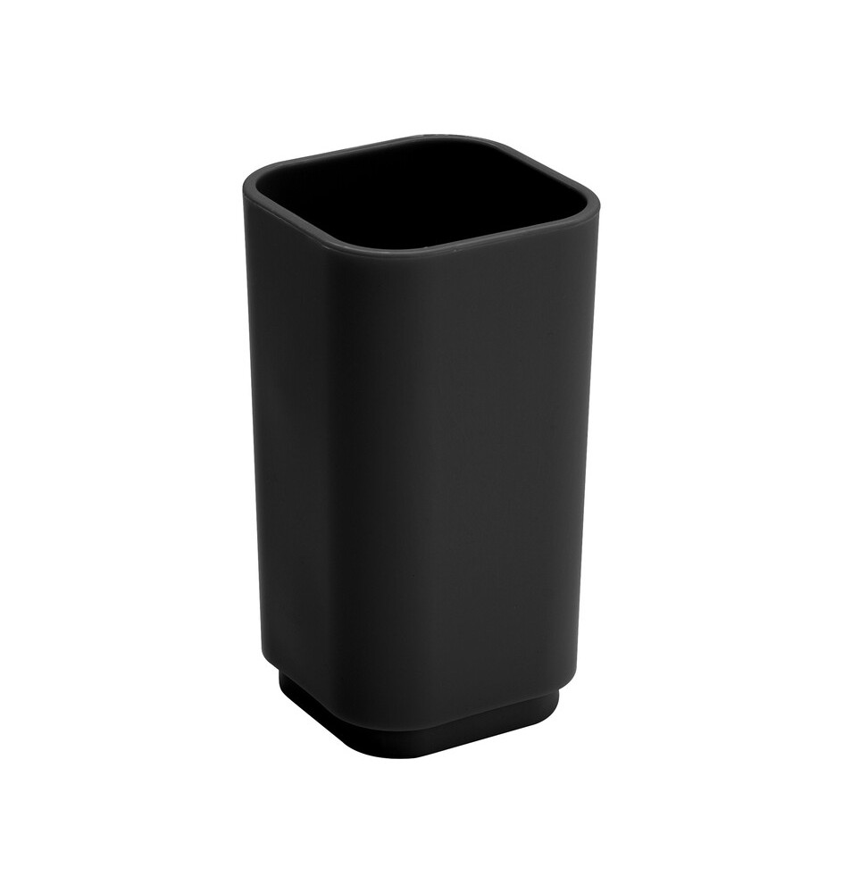 GEDY 6398 SEVENTY PORTASPAZZOLINO NERO OPACO