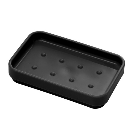 GEDY 6312 SEVENTY PORTASAPONE NERO OPACO