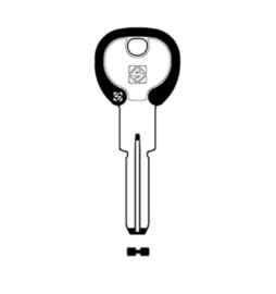 SILCA AGB5DZ CHIAVE PUNZONATA SILKY OTTONE