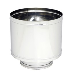 FUMAIOLO A BOTTE INOX AISI 304 D 13 CM
