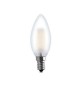 LED CANDELA 4W E14 2700K 470 LM FILAM SATIN