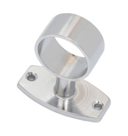 PASSANTE TUBO CORRIMANO OTTONE CROM D 18 MM**