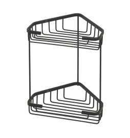 GEDY 2481 ANGOLIERA P/DOCCIA FILO ACC NERO OP