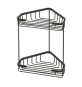 GEDY 2481 ANGOLIERA P/DOCCIA FILO ACC NERO OP