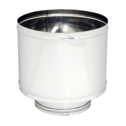 FUMAIOLO A BOTTE INOX AISI 304 D 15 CM