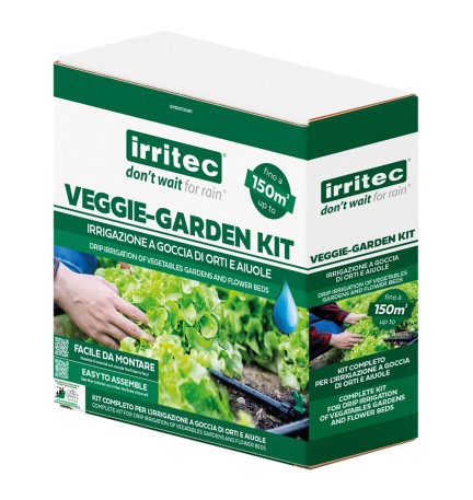 KIT IRRIGAZIONE PER ORTO 'VEGGIE-GARDEN' copertura fino a 150 m2