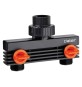 DERIVAZIONE A DUE VIE Art. 8589 3/4 maschio - blister