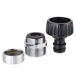 ATTACCO A RUBINETTO 'METAL' Art. 8597 - 3/4 blister