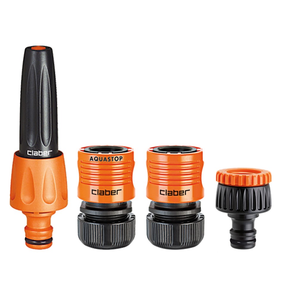 LANCIA E RACCORDI RAPIDI IN SET Art. 8827 - 4 pezzi blister