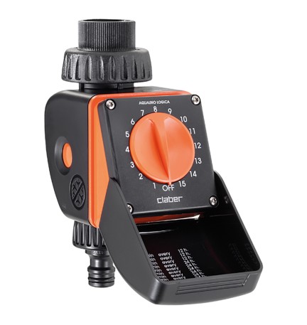 CENTRALINA PER IRRIGAZIONE DA RUBINETTO 'AQUAUNO LOGICA' Art. 8422 - 15 programmi