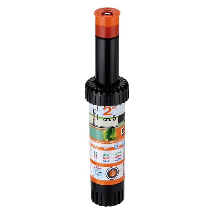 IRRIGATORE POP-UP STATICO 'GETTO 360°' Art.90043 getto 360° - alzo cm 10