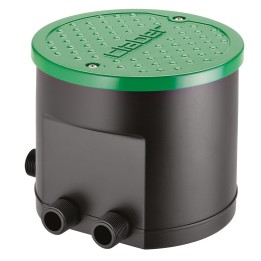 POZZETTO CIRCOLARE CON PROGRAMMATORE 'HYDRO 4' Art. 90829 - Ø 20 / h.15,3 cm