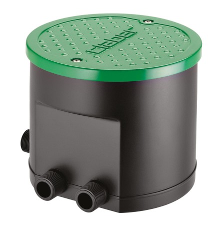 POZZETTO CIRCOLARE CON PROGRAMMATORE 'HYDRO 4' Art. 90829 - Ø 20 / h.15,3 cm