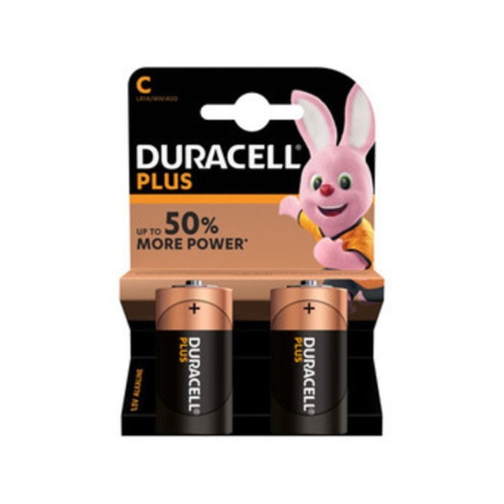DURACELL BATT ALCALINA 1/2 TORCIA 2 PZ MN1400