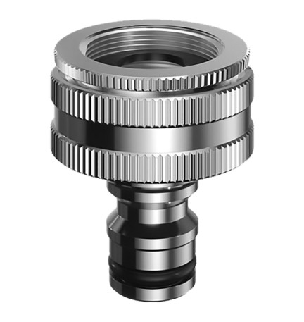 ATTACCO A RUBINETTO IN METALLO Art. 9604 - 3/4 blister