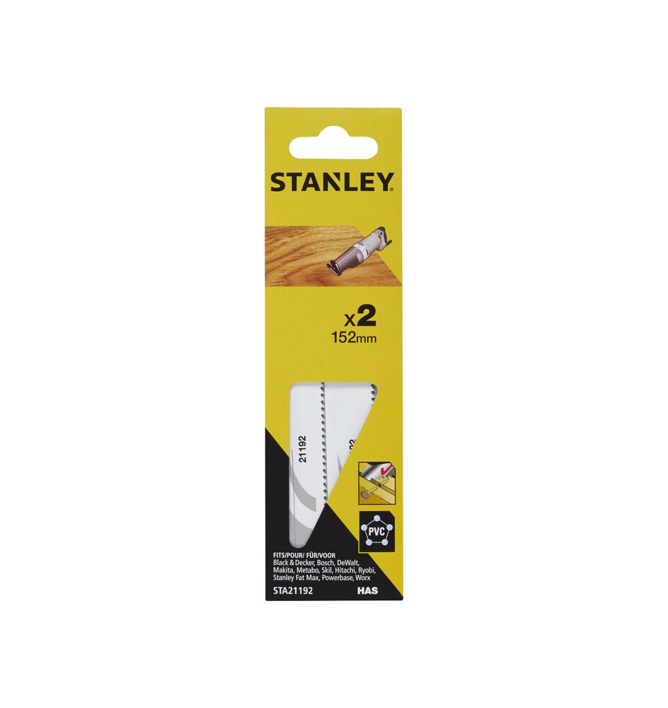 STANLEY STA21192 2 LAME P/SEGA GATTUCCIO