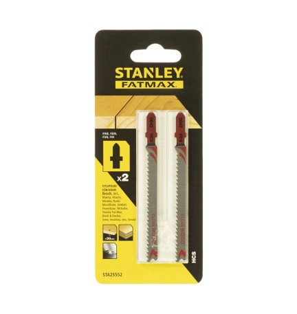 STANLEY STA25552 2 LAME LEGNO T/FINE ATT. T
