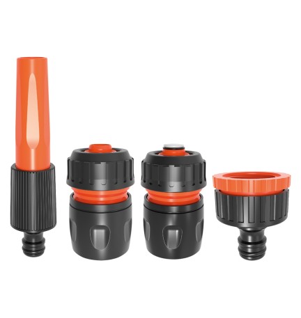 LANCIA E RACCORDI RAPIDI IN SET c/adattatore 1 - 3/4