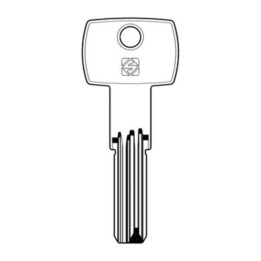 SILCA CB97 CHIAVE PUNZONATA OTTONE