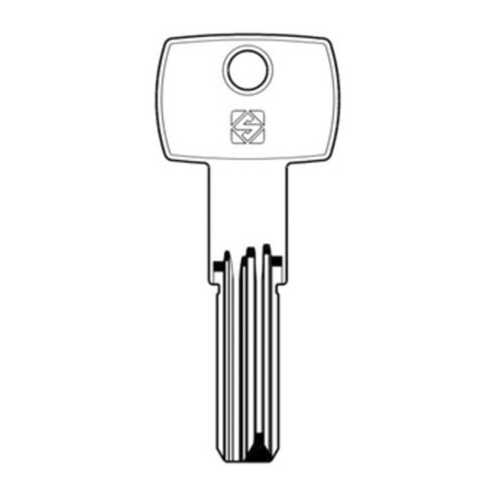 SILCA CB97 CHIAVE PUNZONATA OTTONE