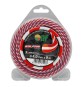FILO PROFESSIONALE SILENZIATO 'STRATUS' quadro elicoidale mm 4,0 mt 9