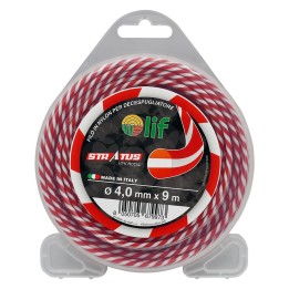 FILO PROFESSIONALE SILENZIATO 'STRATUS' ovale elicoidale mm 4,0 mt 9