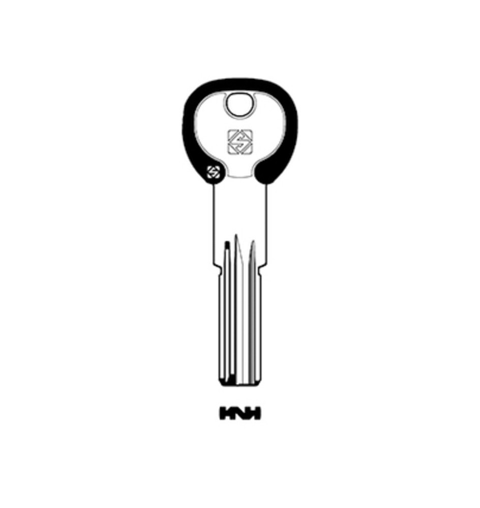 SILCA AGB8DZ CHIAVE PUNZONATA SILKY OTTONE