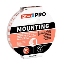 NASTRO BIADESIVO TESA MOUNTING PRO MURO 19MMX5M