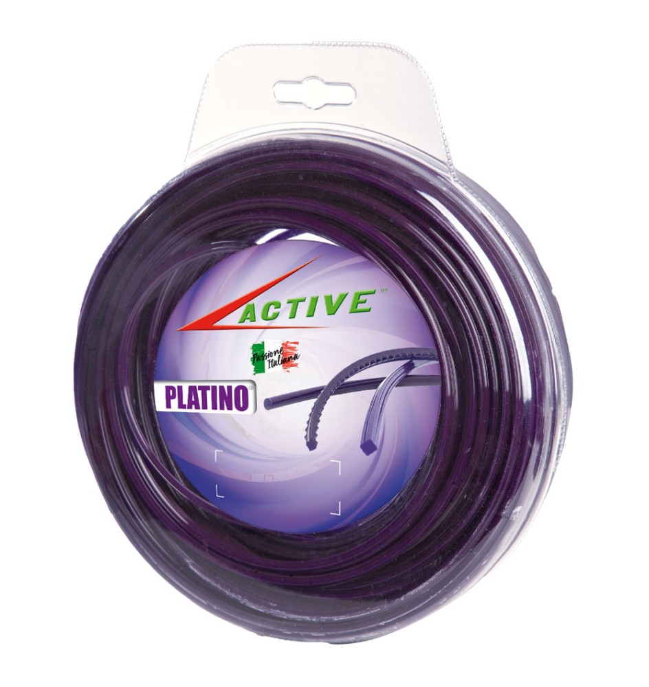 FILO PROFESSIONALE 'PLATINO' mm 2,7 mt 67 - seghettato